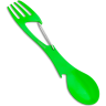 Карабин, вилка, ложка KERSHAW 1145GRNX RATION XL K1145GRNX